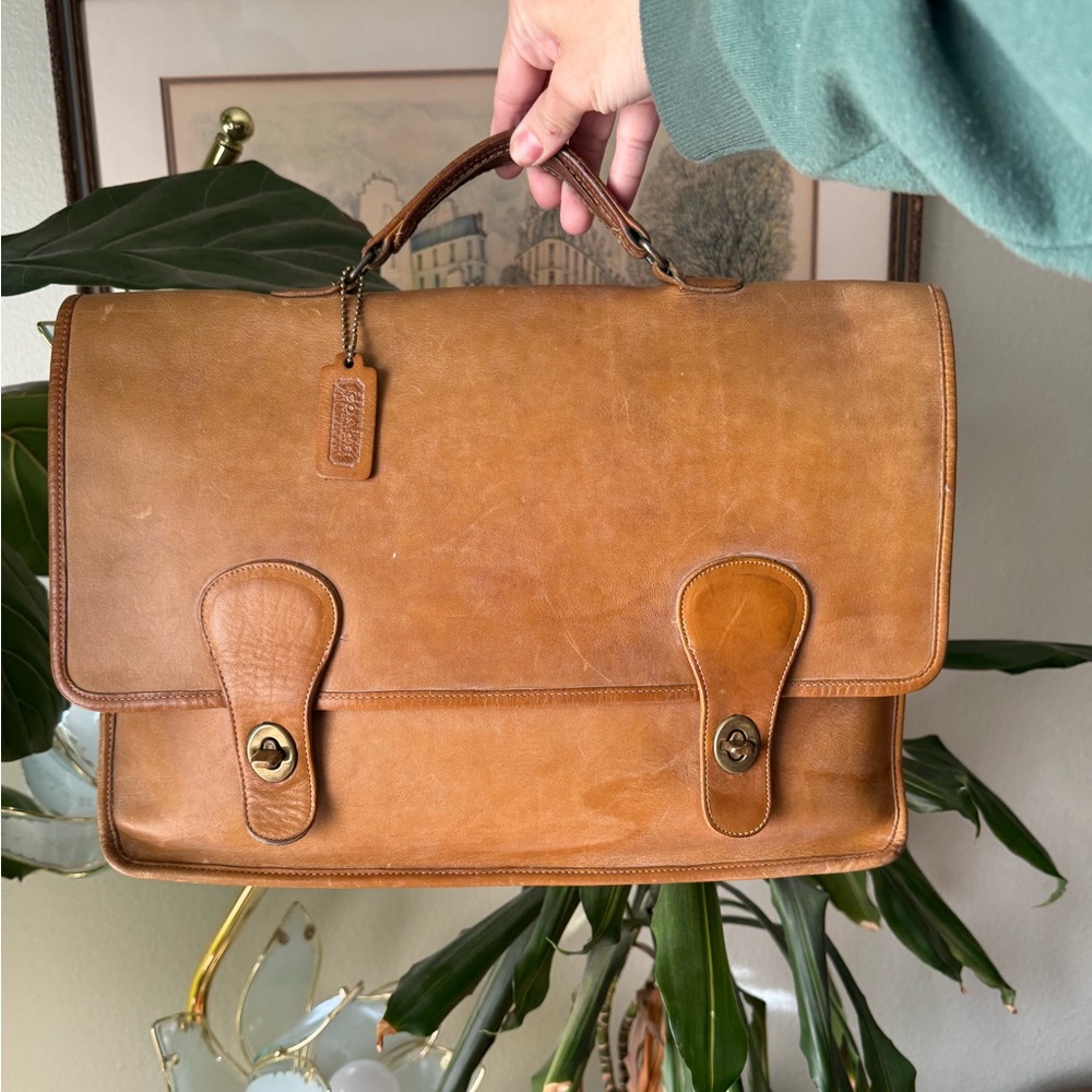 Vintage Coach School Bag Portfolio, style #5060, from 1977-1978